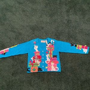 Design Options Christmas Cat Sweater